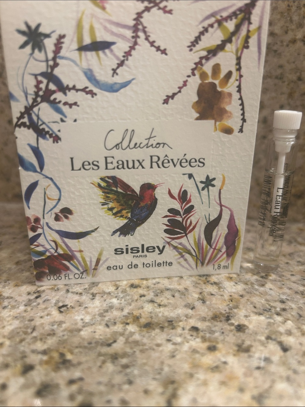 Sisley💐1-Mini L’ Eau Rêvée d’Eliya EDT 1.8 ml  W/Easy Snap Top / Made in France